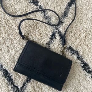 Frye small crossbody wallet